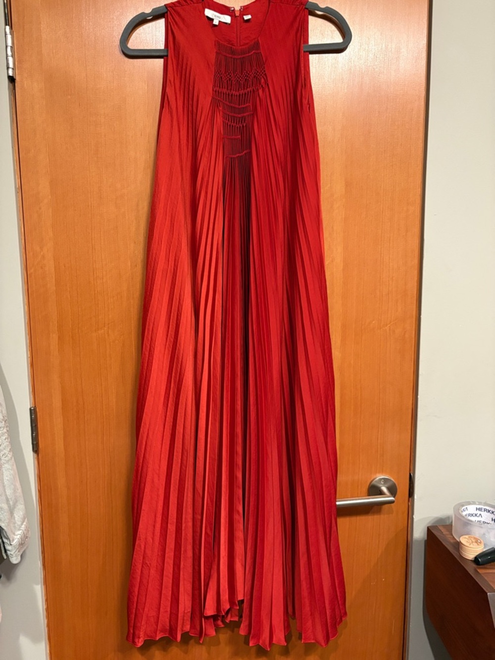 Vince Pleated Dress - Picture 5 of 6